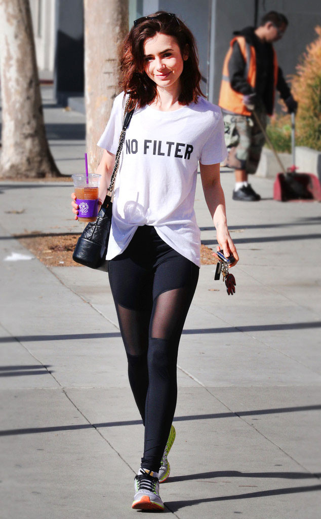 ESC: Lily Collins ESC: Lily Collins